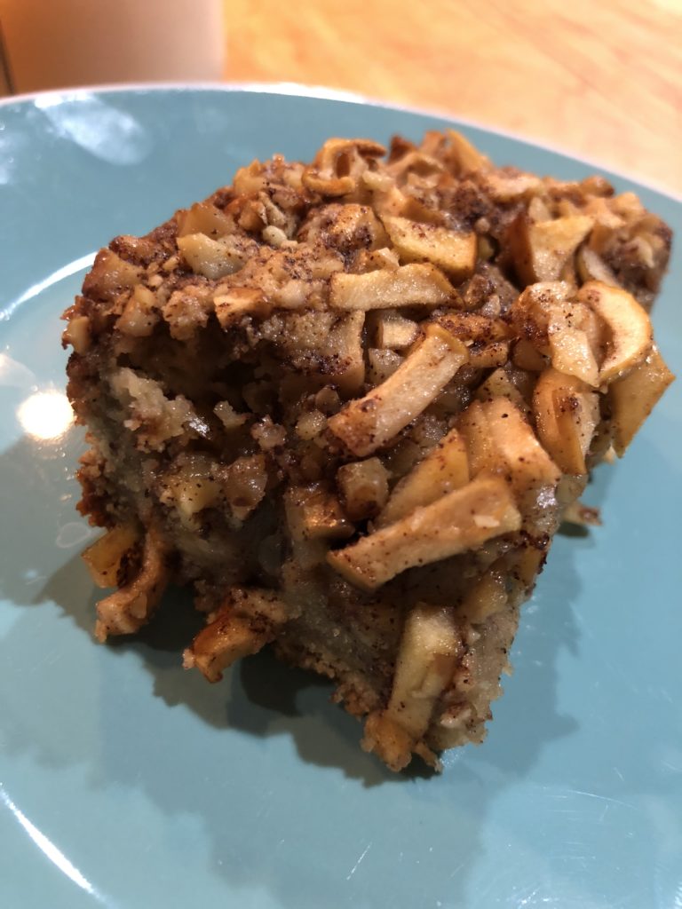 Paleo and Gluten-Free Apple Breakfast Cake Recipe